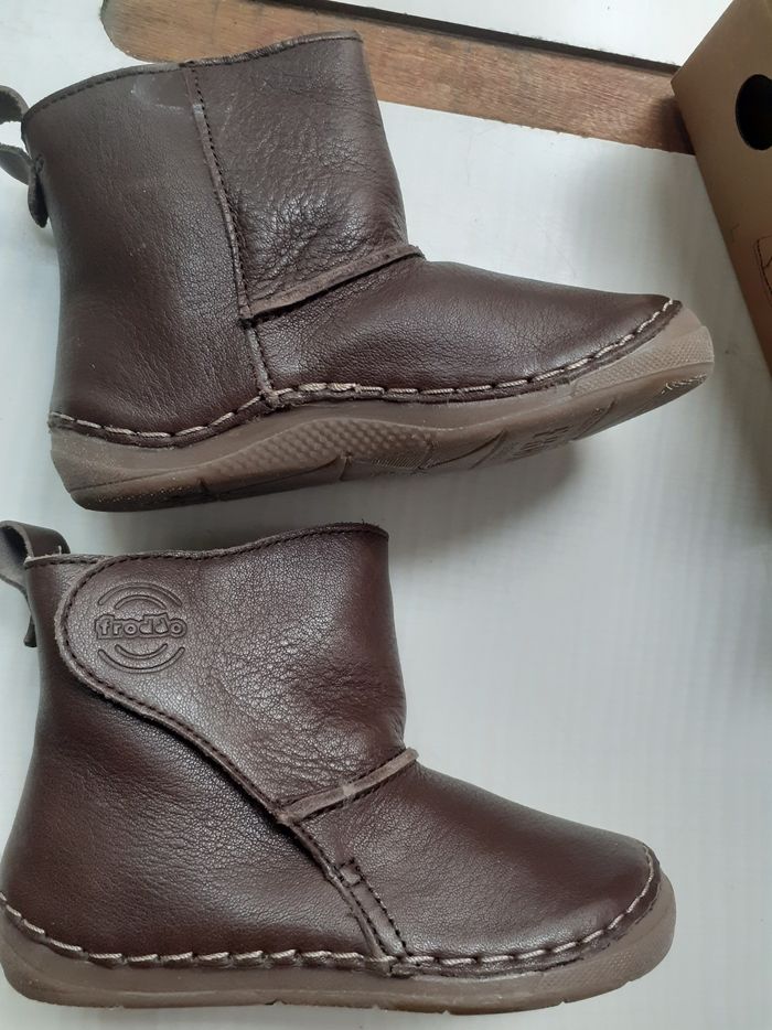 Bottes bottines Froddo marton neuves cuir fourrees mouton 23 - photo numéro 2