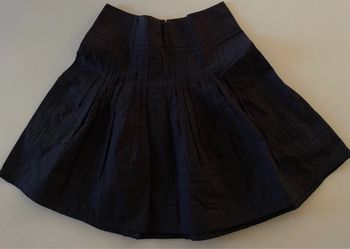 Jupe bleu marine one step