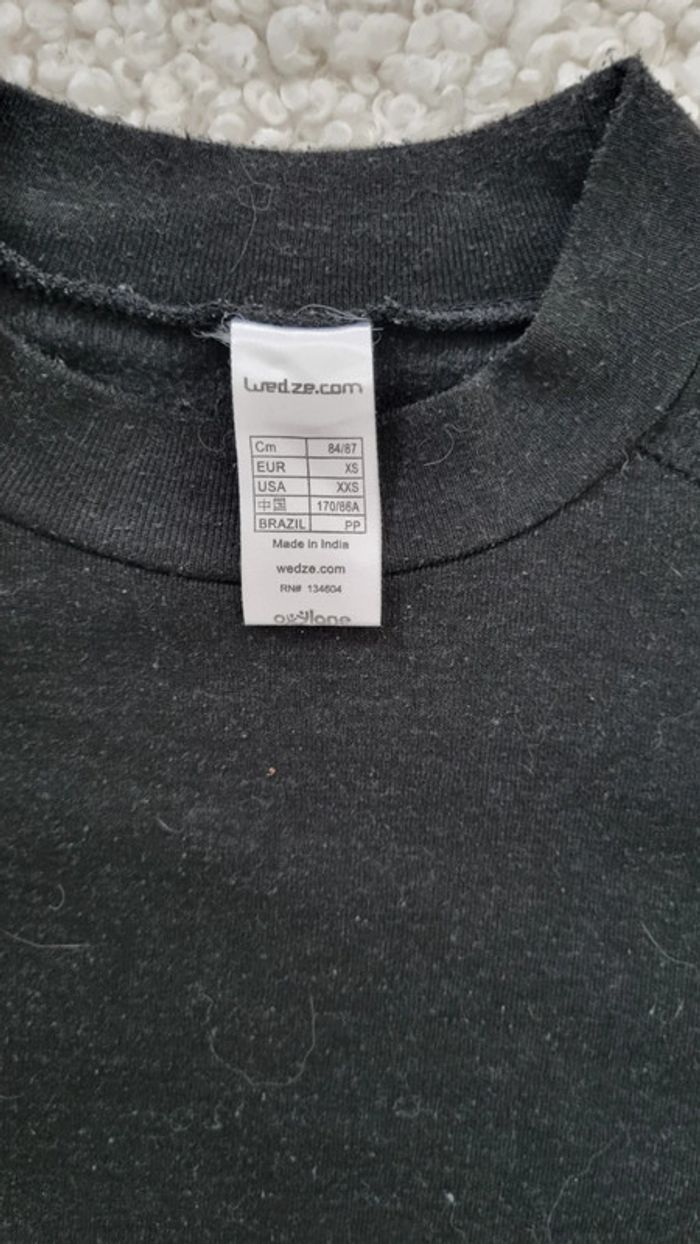 Haut noir technique Décathlon Wedze XS pour Ski / randonnée homme - femme - photo numéro 3