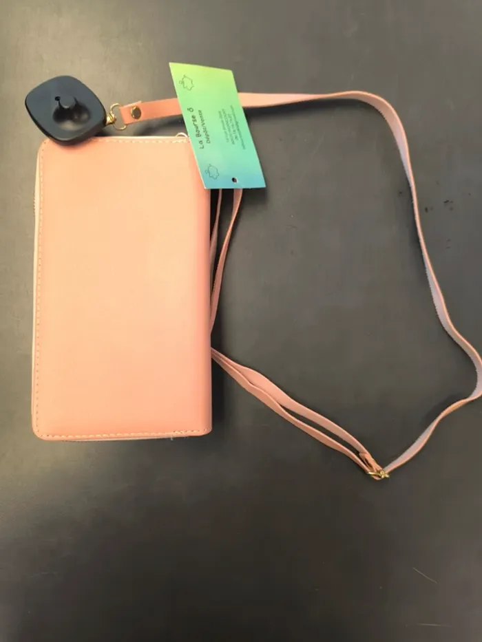 300918 pochette rose bandoulière femme TU neuve - photo numéro 2
