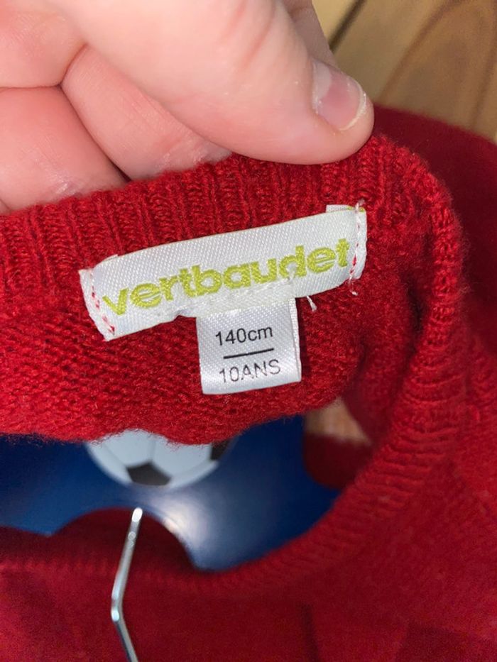 Pull de noël fille Vertbaudet 10 ans - photo numéro 3