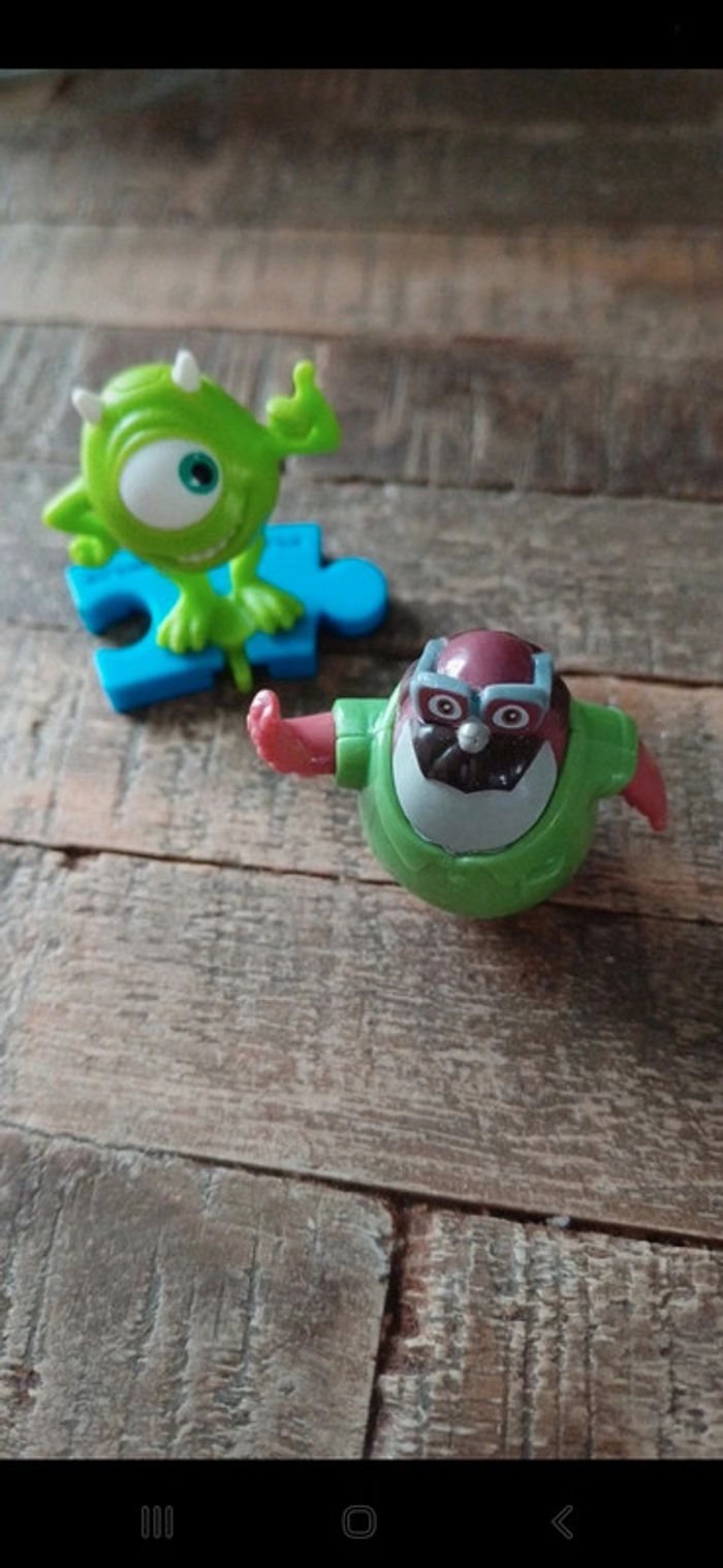 Lot kinder monstre et compagnie disney