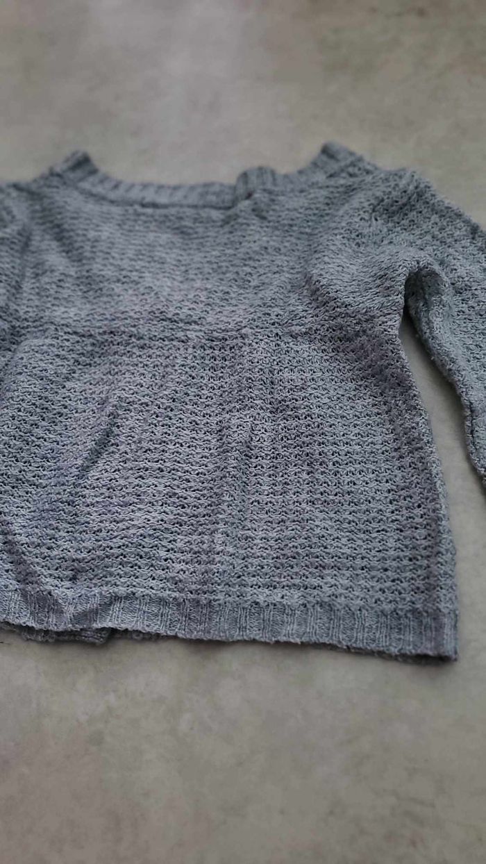 gilet gris fille 3 ans - photo numéro 3