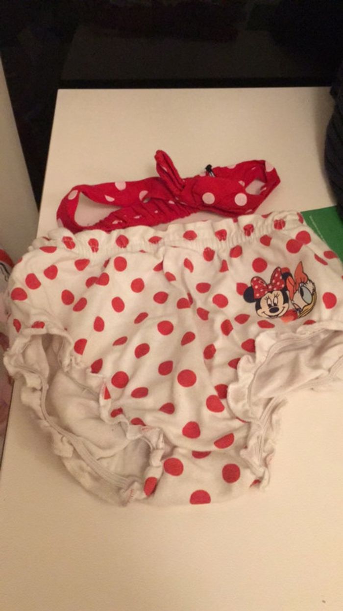 Bandeau + culotte minnie