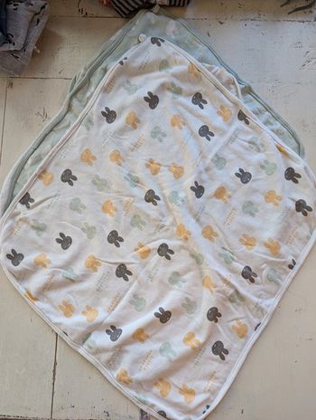 Lot de 2 serviettes bébé Miffy