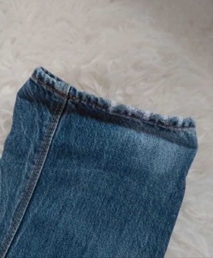 Jean bleu délavé destroy le temps des cerises T24 BE 👖 - photo numéro 4