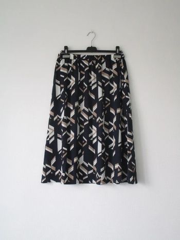 Jupe marine motifs Afibel 44 NEUVE