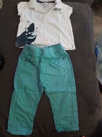 Ensemble 2 pièces neuf 12 mois