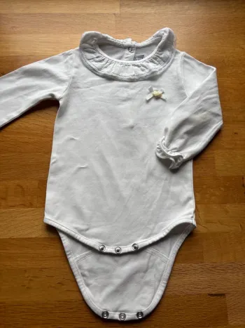 Body ML tartine et chocolat 6 mois fille