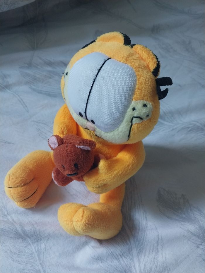 Peluche Garfield avec Pooky – env. 25 cm - photo numéro 2