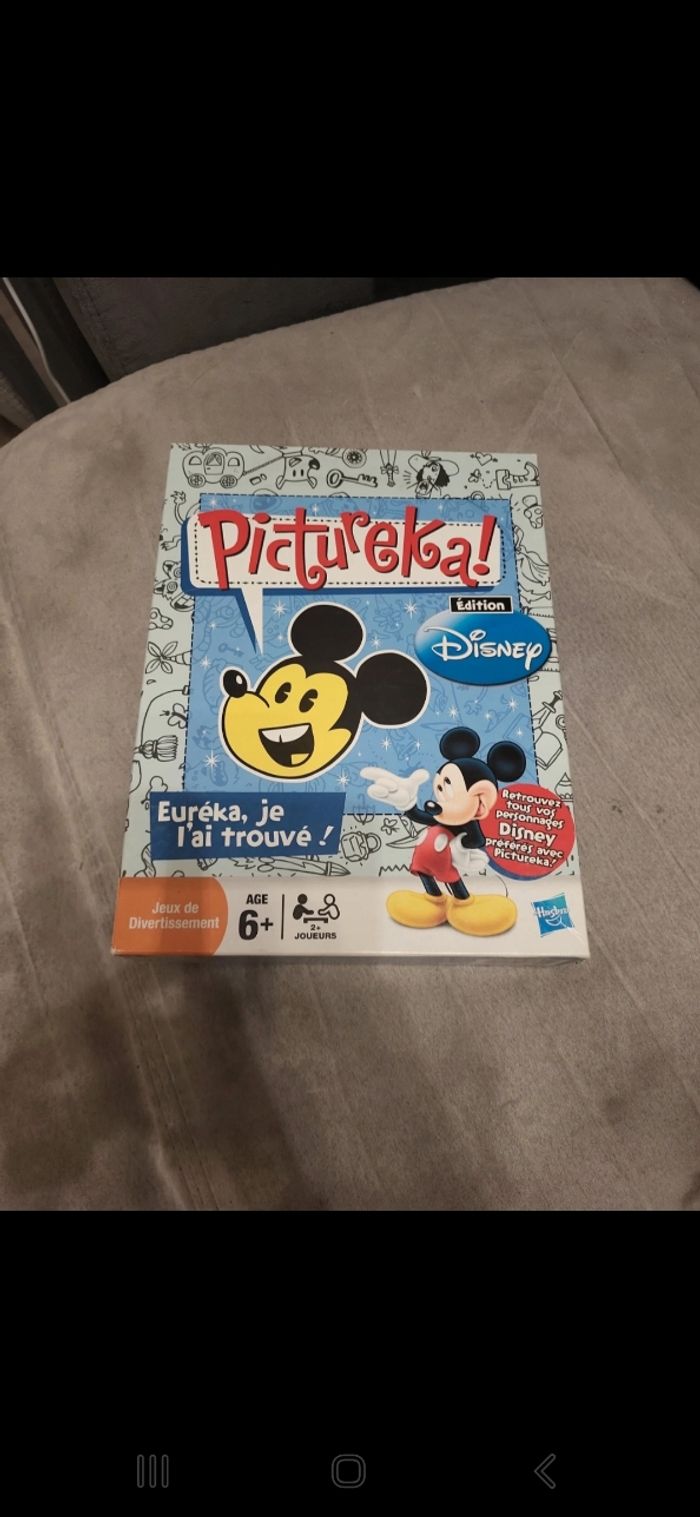 Jeu pictureka édition disney
