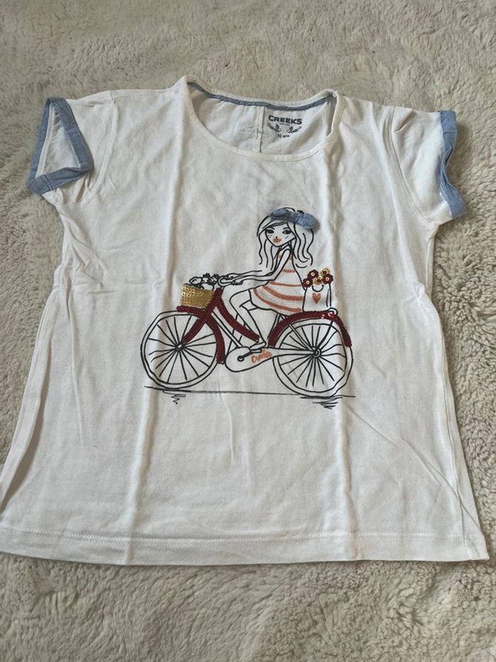 T-shirt manches courtes fille 10 ans