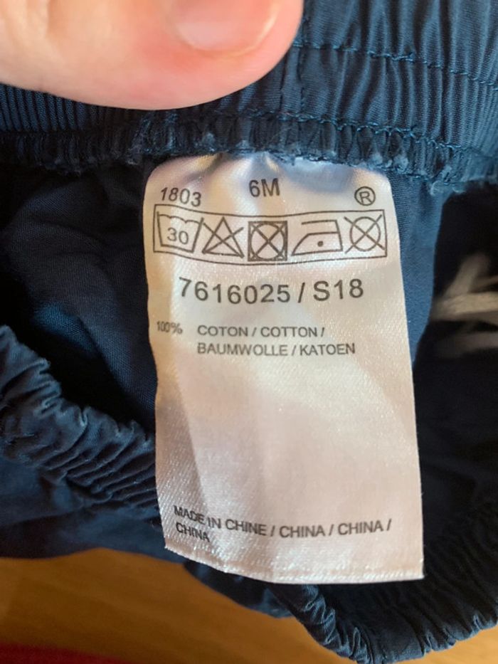 Ensemble Tee shirt + bermuda 6 mois - photo numéro 6