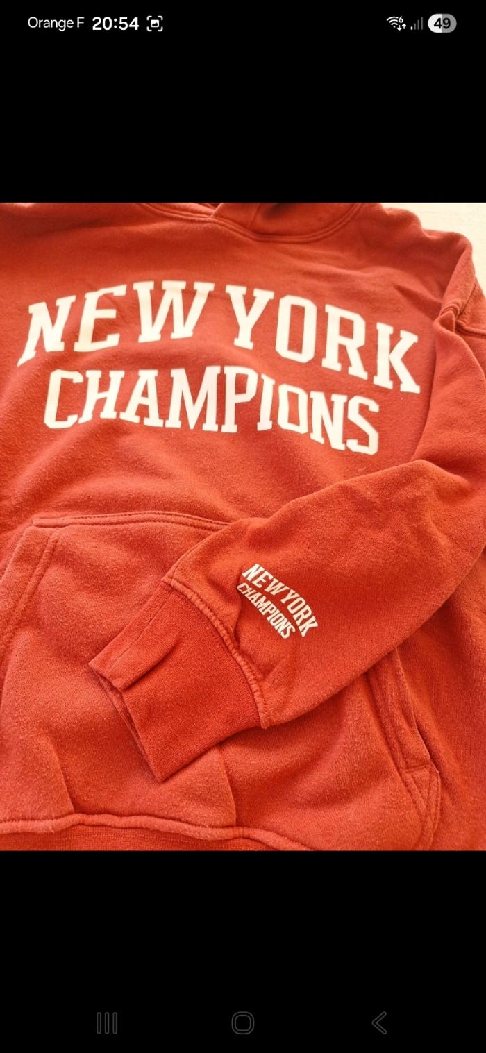 Pull capuche H et M 8/10 ans - photo numéro 3