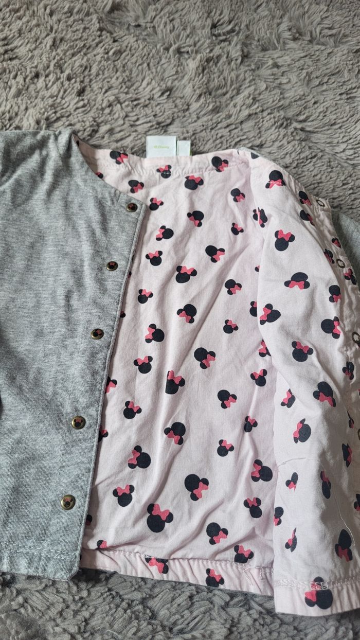 Veste grise Disney Baby 12 mois - photo numéro 3