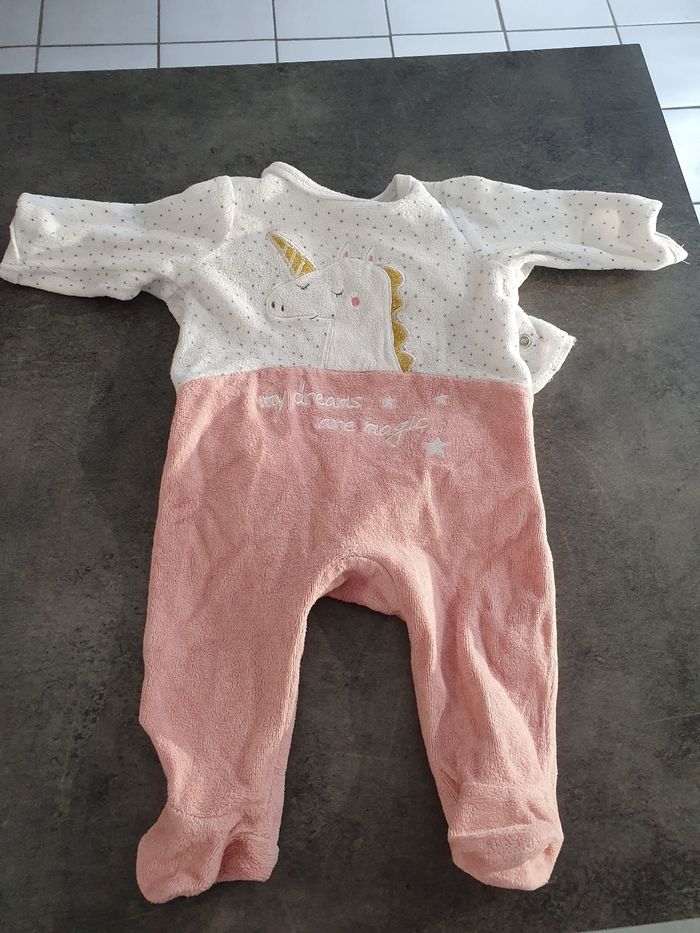 Grenouillere licorne gemo