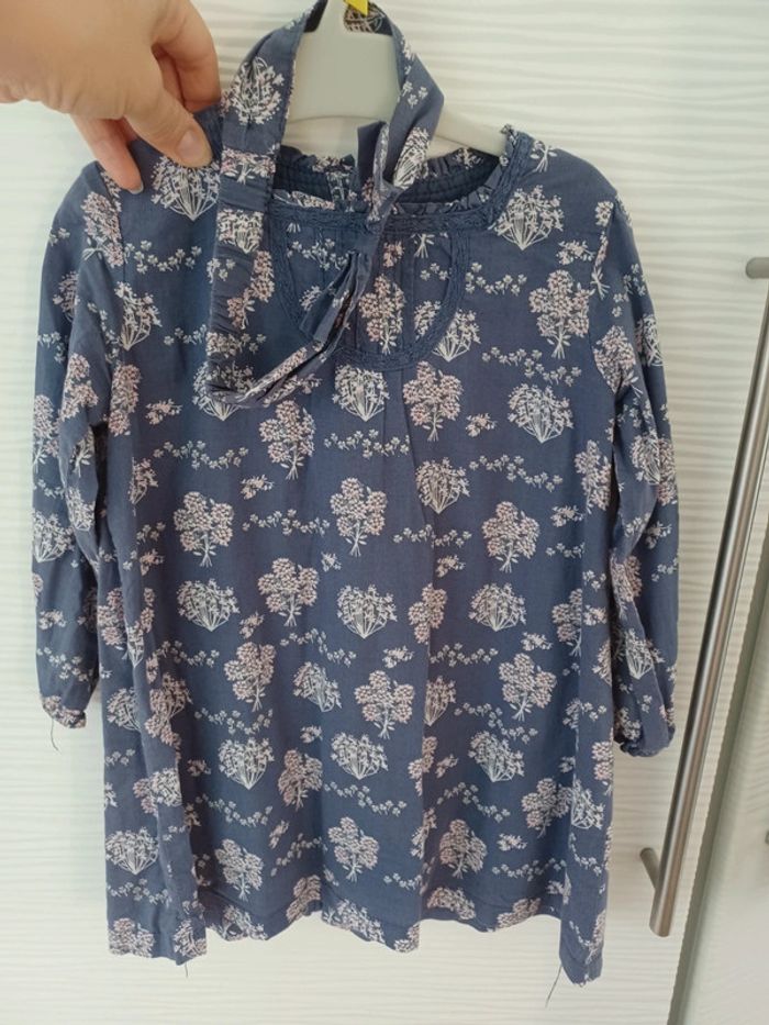 Robe fille 18 mois + bandeau