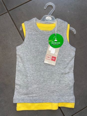 Lot débardeur 9 mois