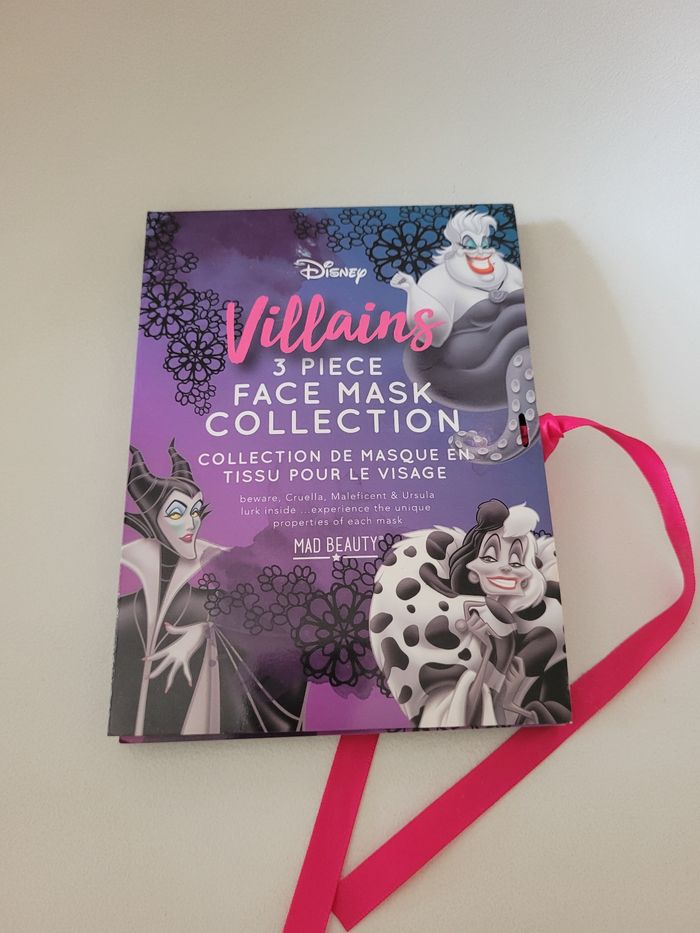 Lot 3 masques tissu Villains Disney