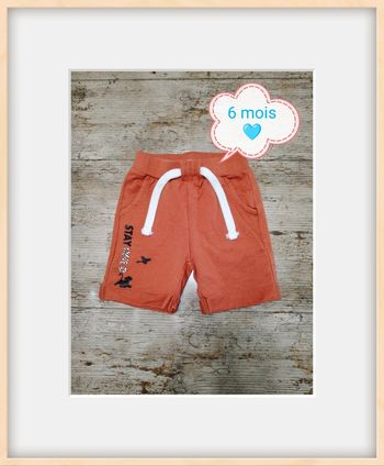 Joli short garçon été Disney Simba 6 mois 68 cm