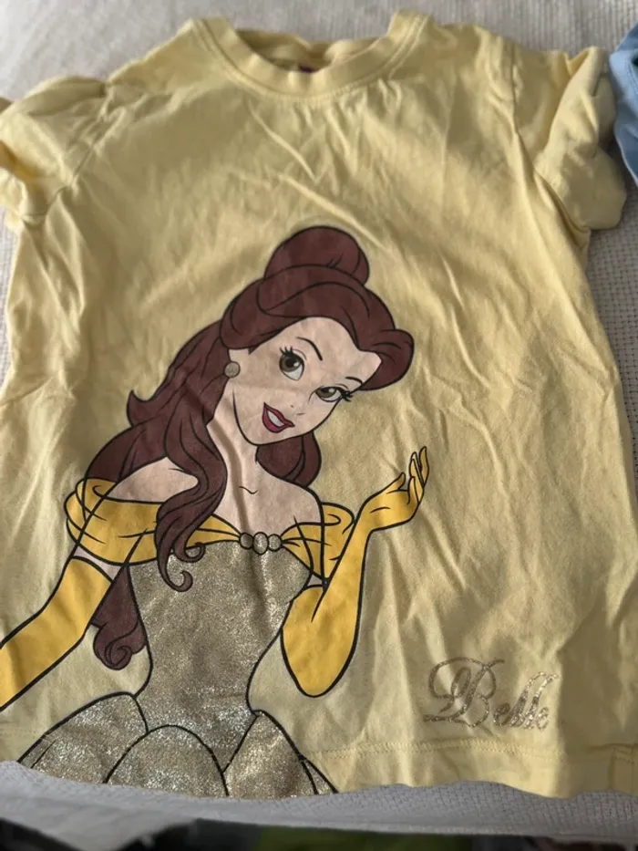 2 t-shirt princesse - photo numéro 2