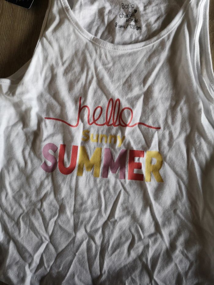 Débardeur neuf 8ans - photo numéro 2