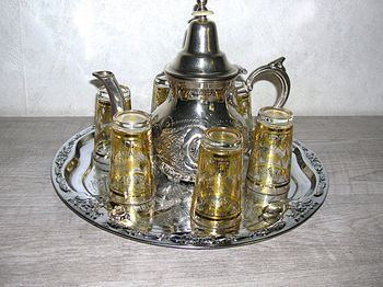 Service à thé Marocain complet