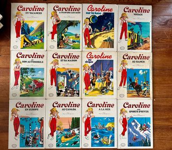 Lot exceptionnel de 12 Grands albums Hachette livres bd Caroline Pierre Probst