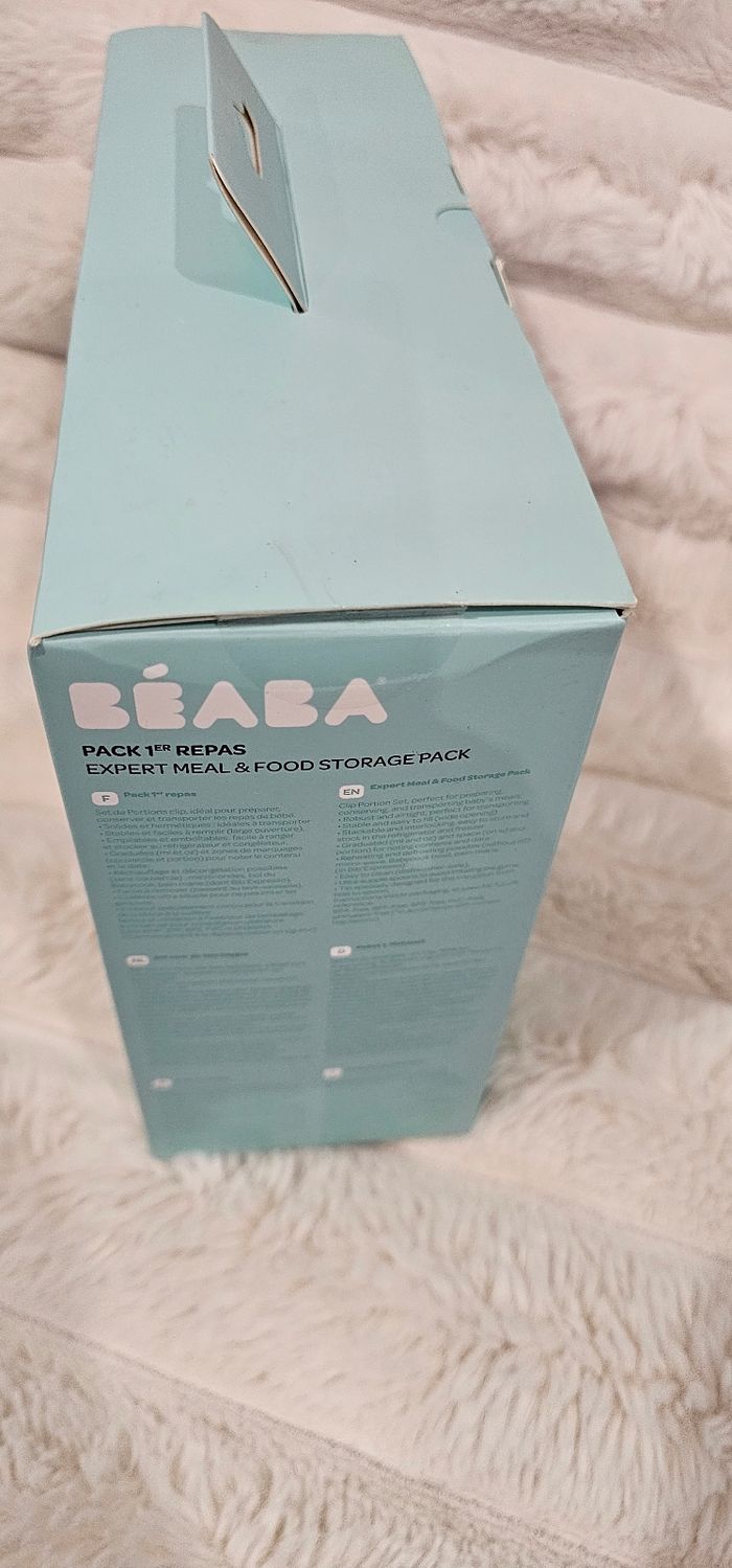 Pack 1er repas 12 portions avec 2 cuillère Béaba Neuf - photo numéro 4