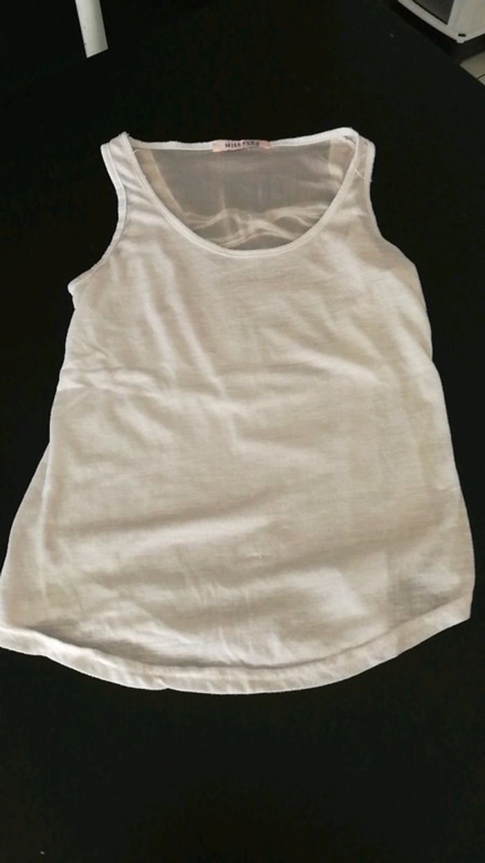 Débardeur blanc