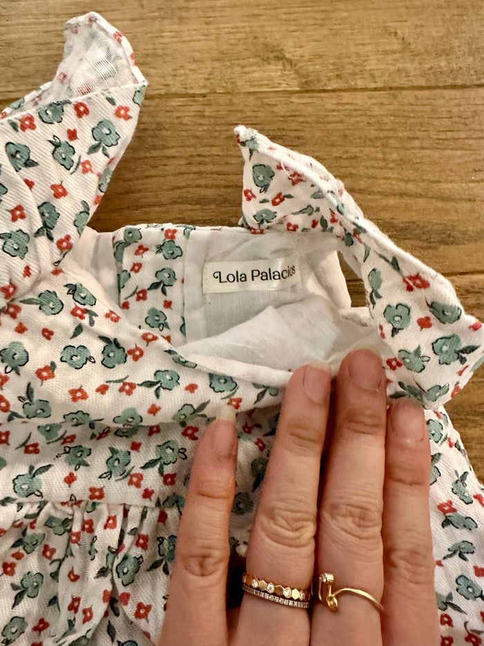 Ensemble robe bloomer Lola Palacios 12 mois - photo numéro 3