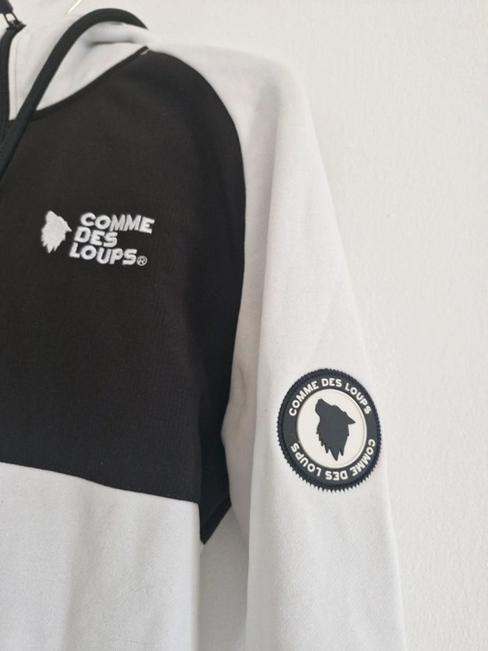 Comme Des Loups Sweat Zippé Capuche Taille S - photo numéro 4