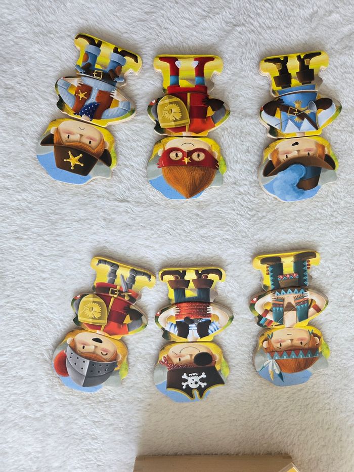 Puzzle bois personnages - photo numéro 2