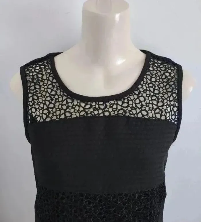 Robe vintage avec dentelle - AC Belle - taille 36 - photo numéro 2