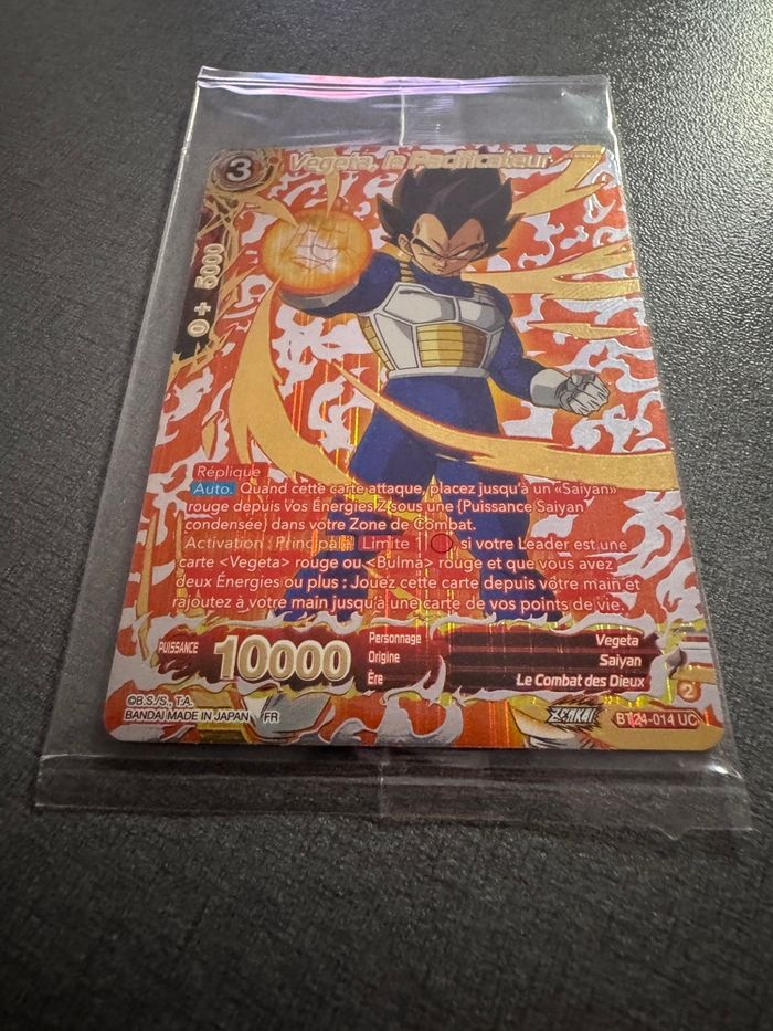 BT24-014-UC - Vegeta, le Pacificateur (Collector Holo) - photo numéro 2