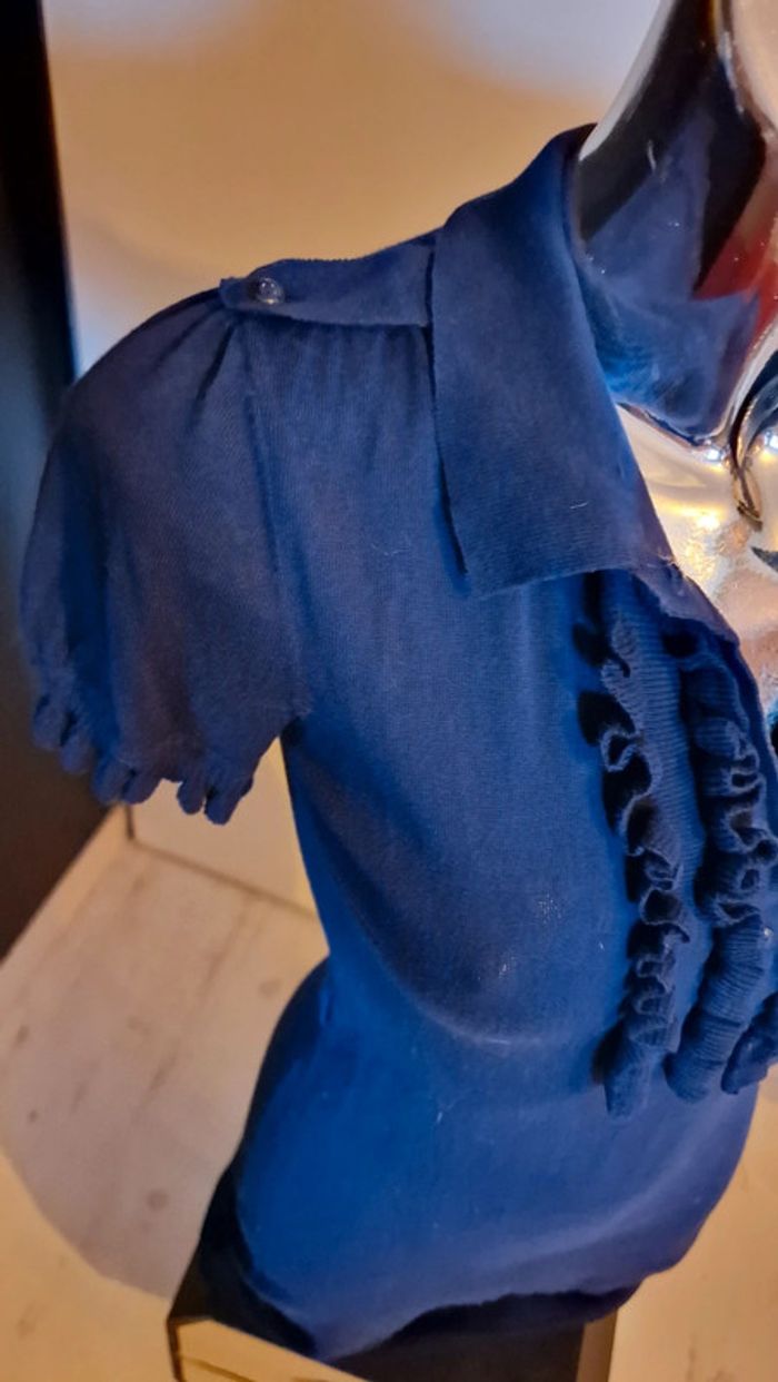 Robe Pull bleu nafnaf - photo numéro 3