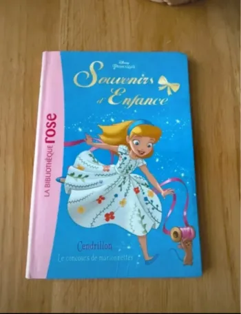 Livre Bibliothèque rose Souvenirs d'enfance Cendrillon