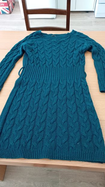 Robe pull bleu