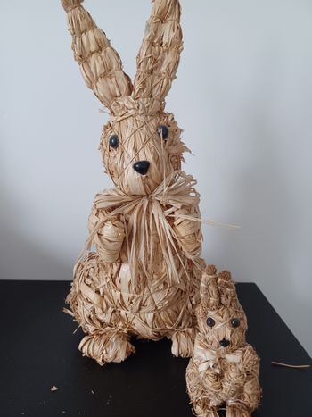 Lapin en paille 