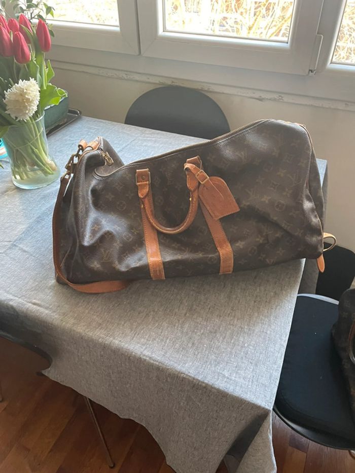 Sac de voyage Keepall monogramme Louis Vuitton 55