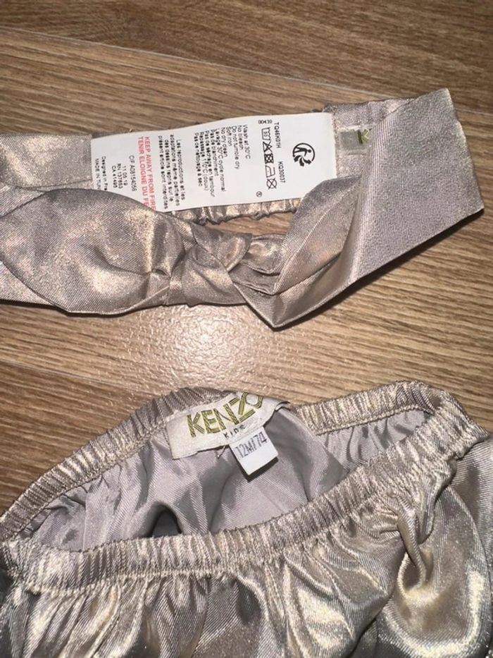 Jolie culotte doré Kenzo et bandeau - photo numéro 2