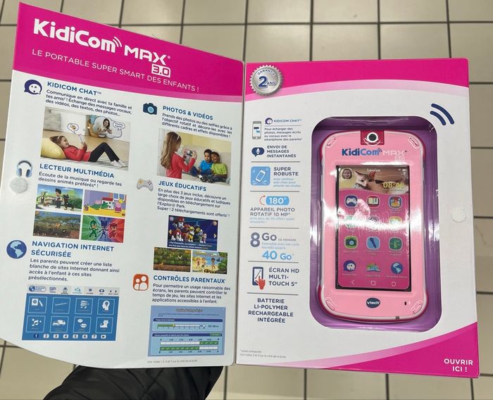 Tablette numérique Kidicom Max 3.0