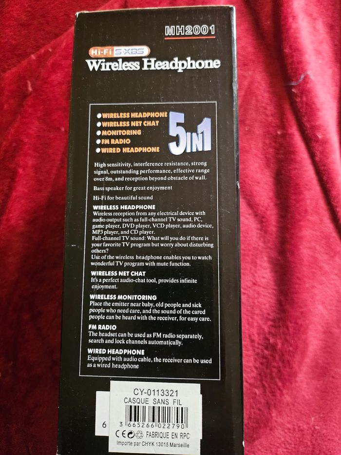 Casque - photo numéro 3