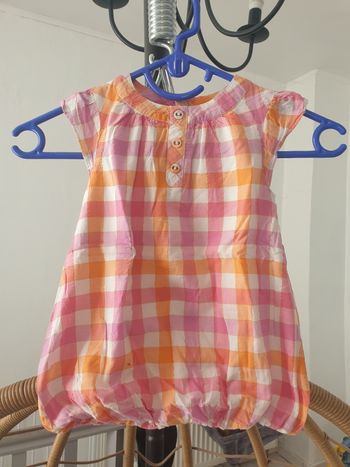 Robe a carreaux kitchoun 12 mois