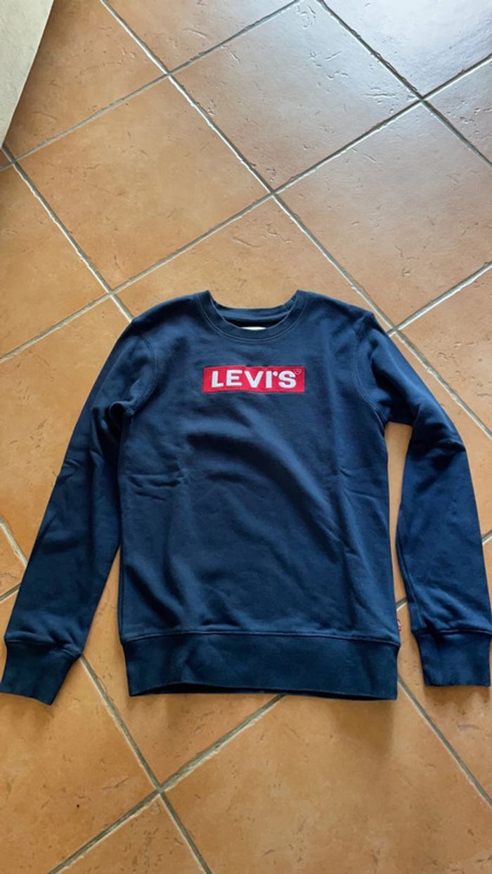 Sweat shirt marine garçon T16 ans Levi’s