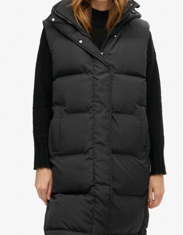 Veste longue sans manche superdry