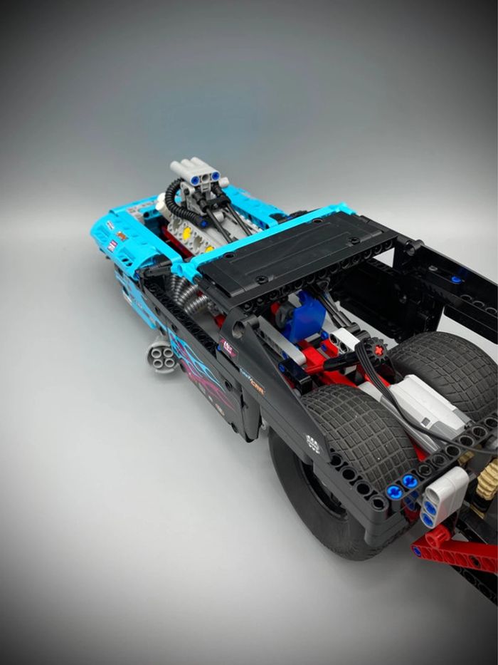 LEGO Technic 42050 - Le Véhicule Drasgter - Complet avec Notice et Moteur - photo numéro 6