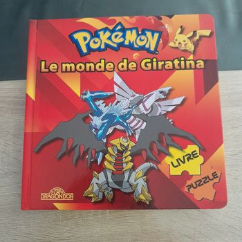 livre puzzle Pokémon Le monde de Giratina