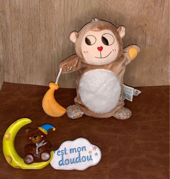 KAL111 doudou singe 🙊 kaloo