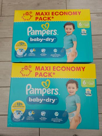 Pampers baby dry taille 6